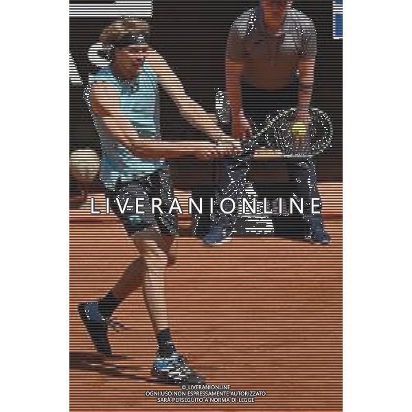 Alexander Zverev (GER) - INTERNAZIONALI BNL d\'ITALIA - Torneo Tennis Foro Italico Roma 11.05.2022 ©Corradetti/LMedia / AGENZIA ALDO LIVERANI SAS