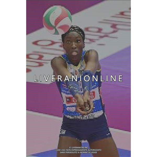 © TVRG Paola Egonu (Imoco Volley Conegliano) Vero Volley Monza vs Prosecco DOC Imoco Volley Conegliano Monza 10-05-2022 Arena di Monza campionato femminile Serie A1 gara 4 finale playoff scudetto foto Roberto Garavaglia/ag. Aldo Liverani sas/ AGENZIA ALDO LIVERANI SAS