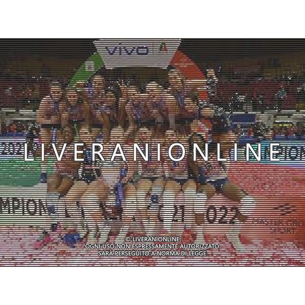 ¬© TVRG Conegliano campione d\'Italia Vero Volley Monza vs Prosecco DOC Imoco Volley Conegliano Monza 10-05-2022 Arena di Monza campionato femminile Serie A1 gara 4 finale playoff scudetto foto Roberto Garavaglia/ag. Aldo Liverani sas/ AGENZIA ALDO LIVERANI SAS