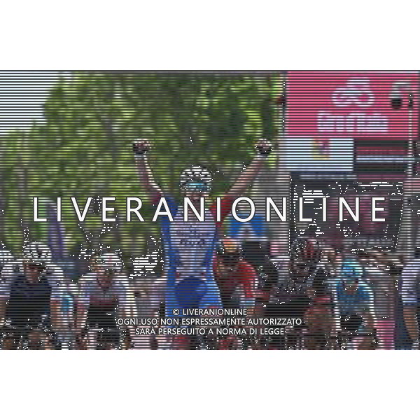 11-05-2022 Giro D\'italia; Tappa 05 Catania - Messina; 2022, Groupama - Fdj; Demare, Arnaud; Messina; ©SIROTTI/ AGENZIA ALDO LIVERANI SAS