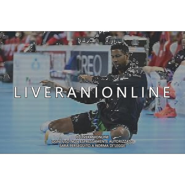 Roberto Bartomeoli/LMedia - Play Off - Cucine Lube Civitanova vs Sir Safety Conad Perugia - Volleyball Italian Serie A Men Superleague Championship 2021/2022 May 11 2022 - Eurosuole Forum Civitanova Marche, Italy Play Off - Cucine Lube Civitanova vs Sir Safety Conad Perugia Photo showing: Wilfredo Leon Venero #9 (Sir Safety Conad Perugia) @Roberto Bartomeoli/LiveMedia / AGENZIA ALDO LIVERANI SAS