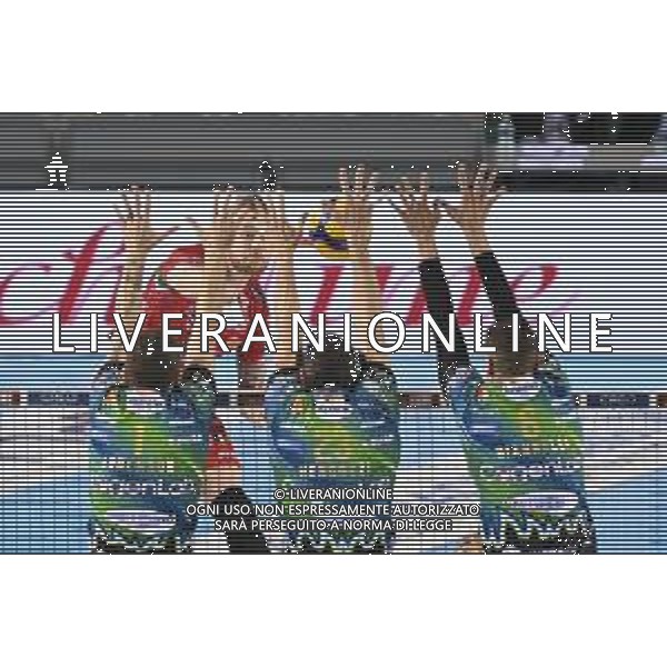 Roberto Bartomeoli/LMedia - Play Off - Cucine Lube Civitanova vs Sir Safety Conad Perugia - Volleyball Italian Serie A Men Superleague Championship 2021/2022 May 11 2022 - Eurosuole Forum Civitanova Marche, Italy Play Off - Cucine Lube Civitanova vs Sir Safety Conad Perugia Photo showing: Attack of Ivan Zaytsev #9 (Cucine Lube Civitanova) @Roberto Bartomeoli/LiveMedia / AGENZIA ALDO LIVERANI SAS