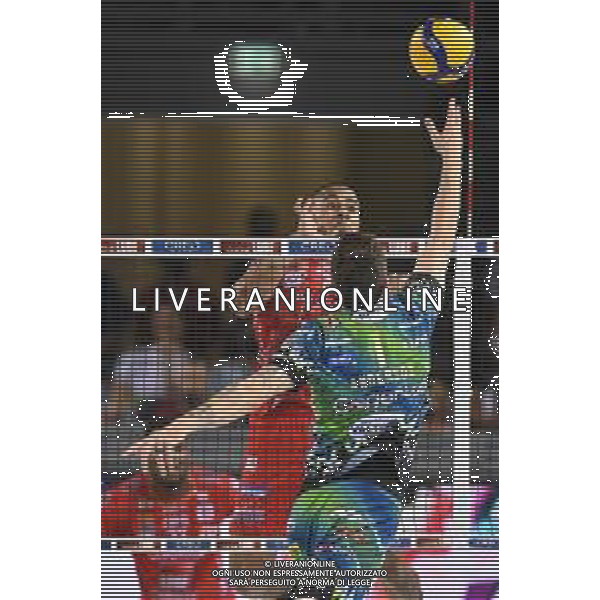 Roberto Bartomeoli/LMedia - Play Off - Cucine Lube Civitanova vs Sir Safety Conad Perugia - Volleyball Italian Serie A Men Superleague Championship 2021/2022 May 11 2022 - Eurosuole Forum Civitanova Marche, Italy Play Off - Cucine Lube Civitanova vs Sir Safety Conad Perugia Photo showing: Matthew Anderson #1 (Sir Safety Conad Perugia) @Roberto Bartomeoli/LiveMedia / AGENZIA ALDO LIVERANI SAS