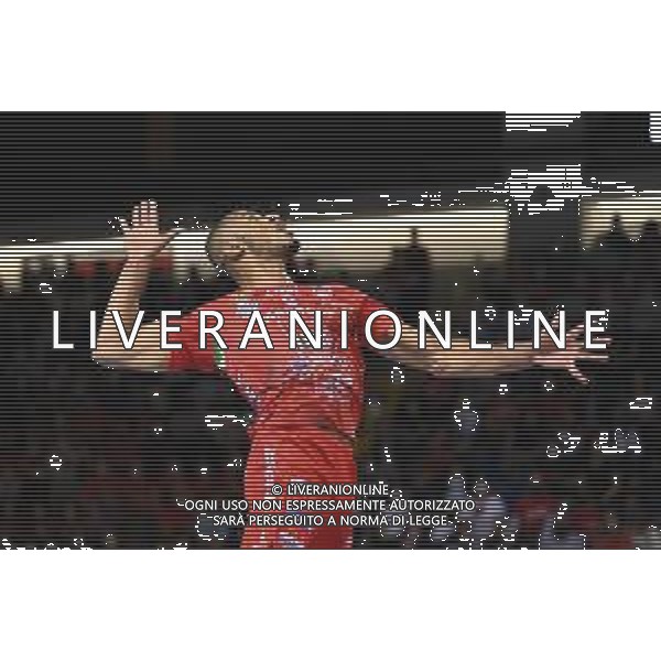 Roberto Bartomeoli/LMedia - Play Off - Cucine Lube Civitanova vs Sir Safety Conad Perugia - Volleyball Italian Serie A Men Superleague Championship 2021/2022 May 11 2022 - Eurosuole Forum Civitanova Marche, Italy Play Off - Cucine Lube Civitanova vs Sir Safety Conad Perugia Photo showing: Ricardo Lucarelli Santos De Souza #8 (Cucine Lube Civitanova) @Roberto Bartomeoli/LiveMedia / AGENZIA ALDO LIVERANI SAS