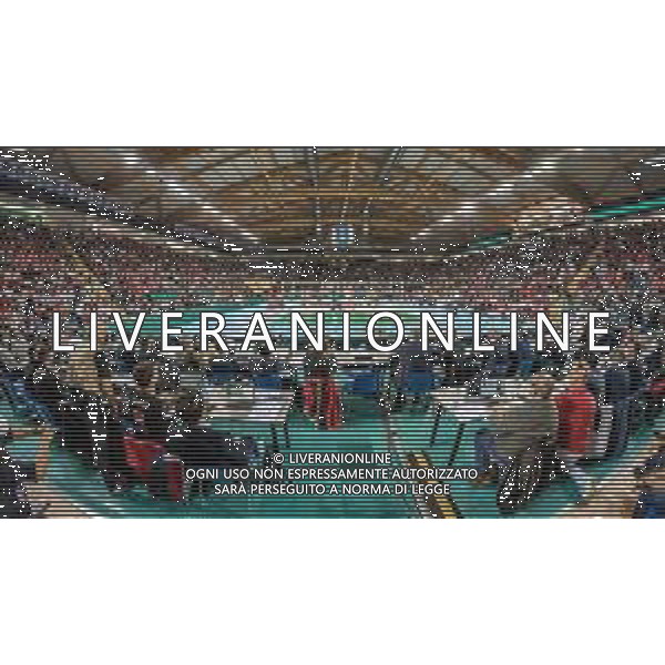 Roberto Bartomeoli/LMedia - Play Off - Cucine Lube Civitanova vs Sir Safety Conad Perugia - Volleyball Italian Serie A Men Superleague Championship 2021/2022 May 11 2022 - Eurosuole Forum Civitanova Marche, Italy Play Off - Cucine Lube Civitanova vs Sir Safety Conad Perugia Photo showing: Eurosuole Forum Civitanova Marche @Roberto Bartomeoli/LiveMedia / AGENZIA ALDO LIVERANI SAS