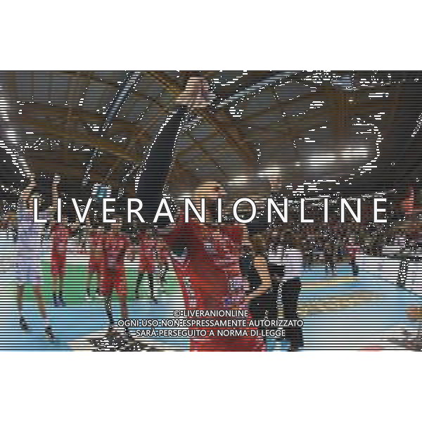 Roberto Bartomeoli/LMedia - Play Off - Cucine Lube Civitanova vs Sir Safety Conad Perugia - Volleyball Italian Serie A Men Superleague Championship 2021/2022 May 11 2022 - Eurosuole Forum Civitanova Marche, Italy Play Off - Cucine Lube Civitanova vs Sir Safety Conad Perugia Photo showing: Osmany Juantorena #5 (Cucine Lube Civitanova) @Roberto Bartomeoli/LiveMedia / AGENZIA ALDO LIVERANI SAS