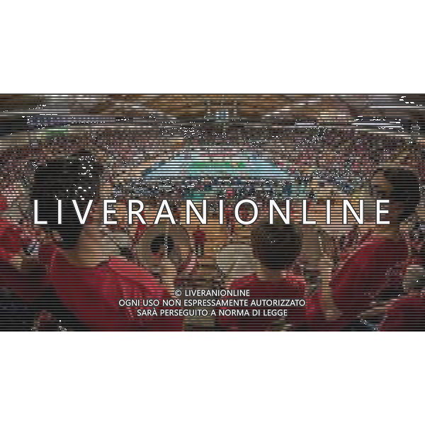 Roberto Bartomeoli/LMedia - Play Off - Cucine Lube Civitanova vs Sir Safety Conad Perugia - Volleyball Italian Serie A Men Superleague Championship 2021/2022 May 11 2022 - Eurosuole Forum Civitanova Marche, Italy Play Off - Cucine Lube Civitanova vs Sir Safety Conad Perugia Photo showing: Supporter of the Cucine Lube Civitanova @Roberto Bartomeoli/LiveMedia / AGENZIA ALDO LIVERANI SAS