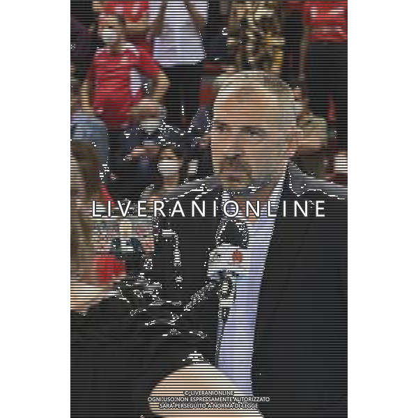 Roberto Bartomeoli/LMedia - Play Off - Cucine Lube Civitanova vs Sir Safety Conad Perugia - Volleyball Italian Serie A Men Superleague Championship 2021/2022 May 11 2022 - Eurosuole Forum Civitanova Marche, Italy Play Off - Cucine Lube Civitanova vs Sir Safety Conad Perugia Photo showing: Nikola Grbic (Coach of Sir Safety Conad Perugia) @Roberto Bartomeoli/LiveMedia / AGENZIA ALDO LIVERANI SAS