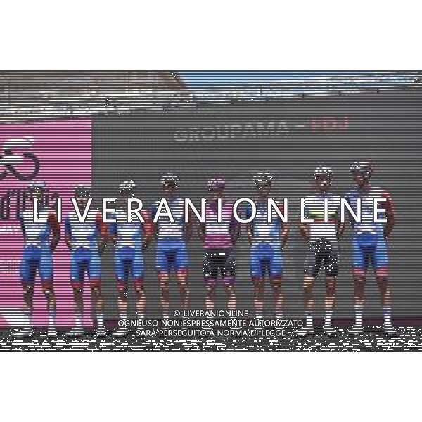 12-05-2022 Giro D\'italia; Tappa 06 Palmi - Scalea; 2022, Groupama - Fdj; Demare, Arnaud; Konovalovas, Ignatas; Palmi; ©SIROTTI/AGENZIA ALDO LIVERANI SAS