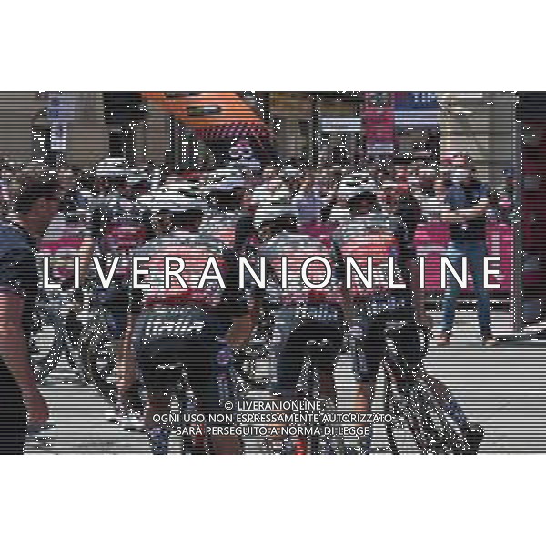 12-05-2022 Giro D\'italia; Tappa 06 Palmi - Scalea; 2022, Drone Hopper - Androni; Palmi; ©SIROTTI/AGENZIA ALDO LIVERANI SAS