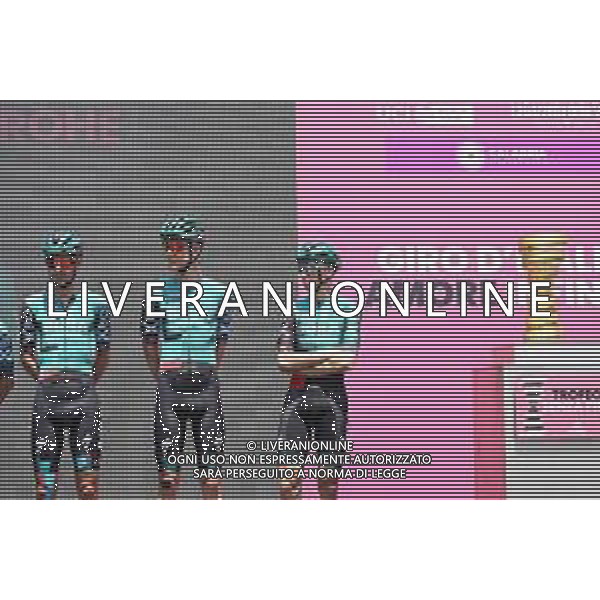 12-05-2022 Giro D\'italia; Tappa 06 Palmi - Scalea; 2022, Bora - Hansgrohe; Kelderman, Wilko; Hindley, Jai; Buchmann, Emanuel; Palmi; ©SIROTTI/AGENZIA ALDO LIVERANI SAS