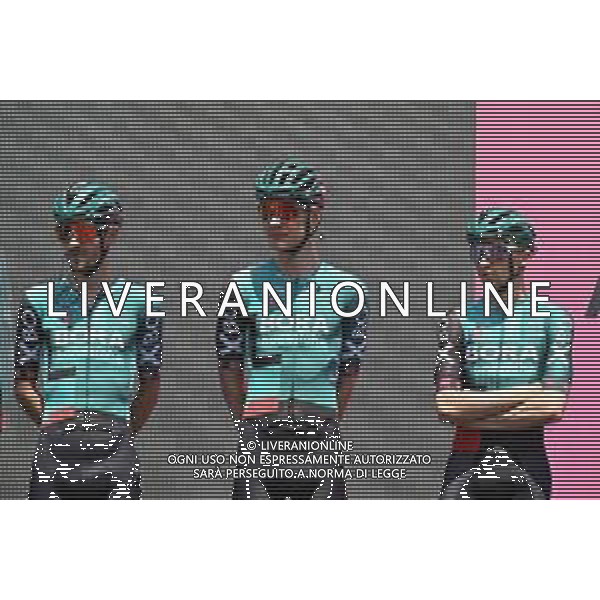 12-05-2022 Giro D\'italia; Tappa 06 Palmi - Scalea; 2022, Bora - Hansgrohe; Kelderman, Wilko; Hindley, Jai; Buchmann, Emanuel; Palmi; ©SIROTTI/AGENZIA ALDO LIVERANI SAS