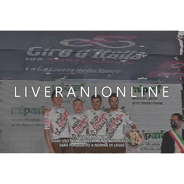 12-05-2022 Giro D\'italia; Tappa 06 Palmi - Scalea; 2022, Ag2r - Citroen; Scalea; ©SIROTTI/AGENZIA ALDO LIVERANI SAS