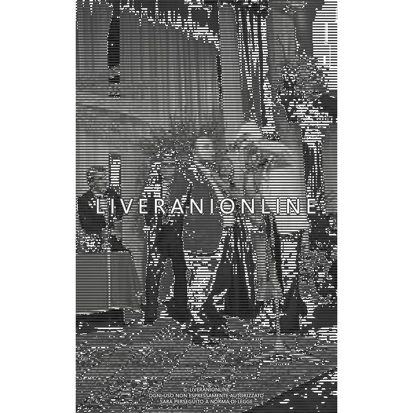 RETROSPETTIVA MARCO FERRERI REGISTA NELLA FOTO MARCO FERRERI CON GIANCARLO GIANNINI E LEA MASSARI A SAINT VINCENT NELL\'ANNO 1972 AG ALDO LIVERANI SAS