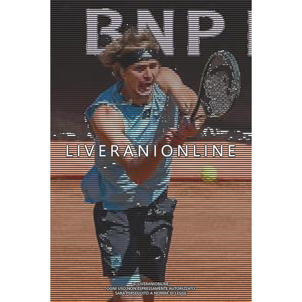 Alexander Zverev (GER) -INTERNAZIONALI BNL d\'ITALIA - Torneo Tennis Foro Italico Roma 13.05.2022 - Quarti di finale maschile - Garin vs Zverev ©Corradetti/LMedia / AGENZIA ALDO LIVERANI SAS