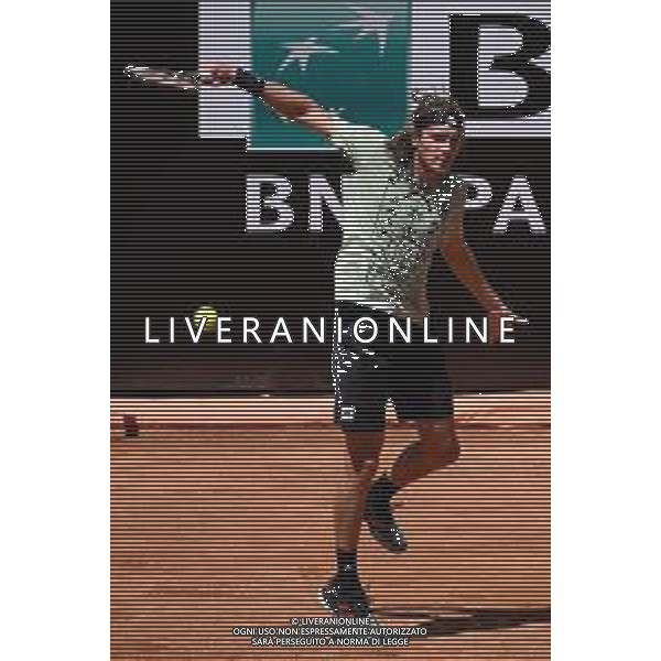 Stefanos Tsitsipas (GRE) -INTERNAZIONALI BNL d\'ITALIA - Torneo Tennis Foro Italico Roma 13.05.2022 - Quarti di finale maschile - Sinner vs Tsitsipas ©Corradetti/LMedia / AGENZIA ALDO LIVERANI SAS