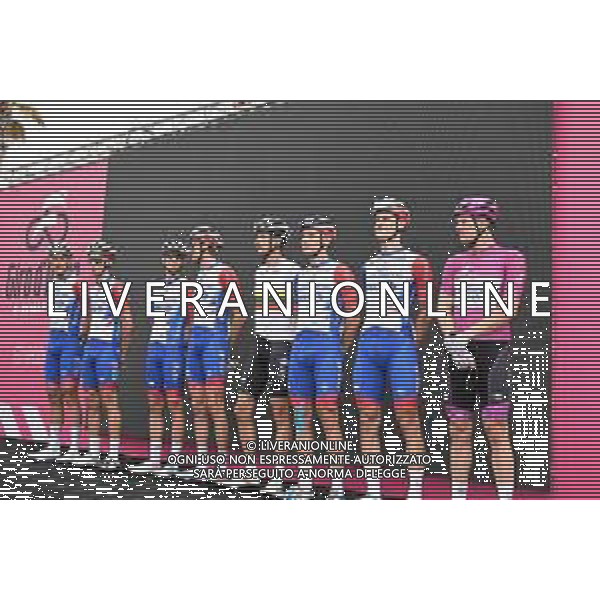 13-05-2022 Giro D\'italia; Tappa 07 Diamante - Potenza; 2022, Groupama - Fdj; Demare, Arnaud; Konovalovas, Ignatas; Diamante; ©SIROTTI / AGENZIA ALDO LIVERANI SAS