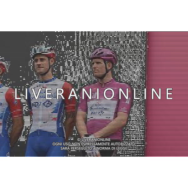 13-05-2022 Giro D\'italia; Tappa 07 Diamante - Potenza; 2022, Groupama - Fdj; Demare, Arnaud; Guarnieri, Jacopo; Diamante; ©SIROTTI / AGENZIA ALDO LIVERANI SAS