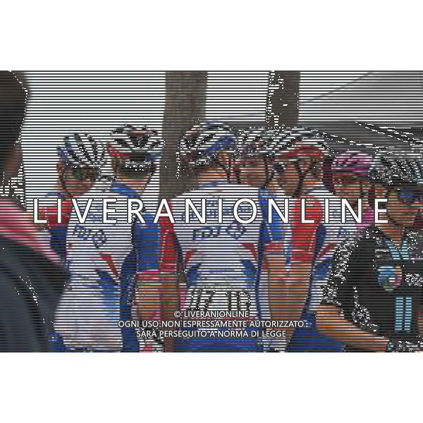 13-05-2022 Giro D\'italia; Tappa 07 Diamante - Potenza; 2022, Groupama - Fdj; Diamante; ©SIROTTI / AGENZIA ALDO LIVERANI SAS