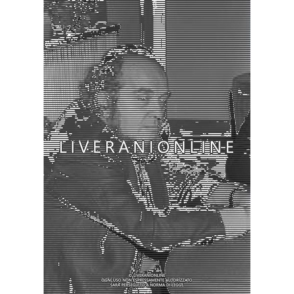 RETROSPETTIVA MARCO FERRERI REGISTA NELLA FOTO MARCO FERRERI NELL\'ANNO 1982 A SAINT VINCENT ALLE GROLLE D\'ORO AG ALDO LIVERANI SAS 