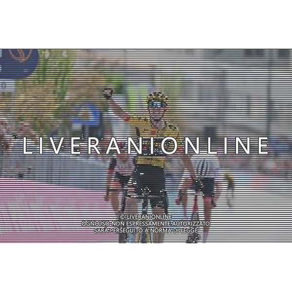 13-05-2022 Giro D\'italia; Tappa 07 Diamante - Potenza; 2022, Jumbo - Visma; Bouwman, Koen; Potenza; ©SIROTTI / AGENZIA ALDO LIVERANI SAS