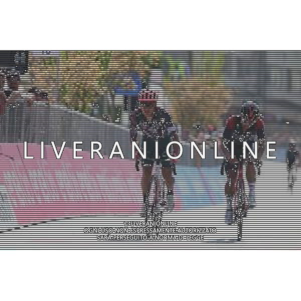 13-05-2022 Giro D\'italia; Tappa 07 Diamante - Potenza; 2022, Ef Education - Easypost; 2022, Ineos - Grenadiers; Caicedo, Jonathan; Narvaez, Jhonnatan; Potenza; ©SIROTTI / AGENZIA ALDO LIVERANI SAS