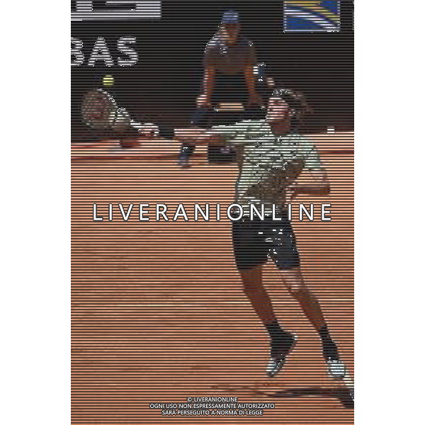 Stefanos Tsitsipas (GRE) - INTERNAZIONALI BNL d\'ITALIA - Torneo Tennis Foro Italico Roma 13.05.2022 - Quarti di finale Maschile - Sinner vs Tsitsipas ©Corradetti/LMedia / AGENZIA ALDO LIVERANI SAS