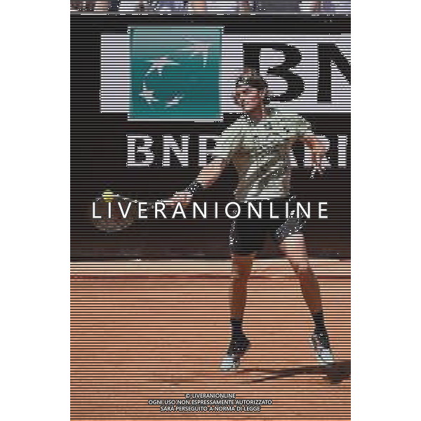 Stefanos Tsitsipas (GRE) - INTERNAZIONALI BNL d\'ITALIA - Torneo Tennis Foro Italico Roma 13.05.2022 - Quarti di finale Maschile - Sinner vs Tsitsipas ©Corradetti/LMedia / AGENZIA ALDO LIVERANI SAS