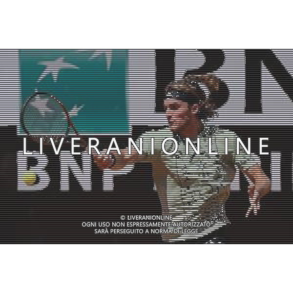 Stefanos Tsitsipas (GRE) - INTERNAZIONALI BNL d\'ITALIA - Torneo Tennis Foro Italico Roma 13.05.2022 - Quarti di finale Maschile - Sinner vs Tsitsipas ©Corradetti/LMedia / AGENZIA ALDO LIVERANI SAS