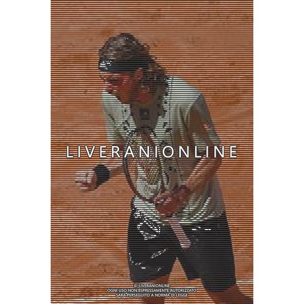 Stefanos Tsitsipas (GRE) -INTERNAZIONALI BNL d\'ITALIA - Torneo Tennis Foro Italico Roma 14.05.2022 - Semifinale Maschile - Tsitsipas vs Zverev ©Corradetti/LMedia / AGENZIA ALDO LIVERANI SAS