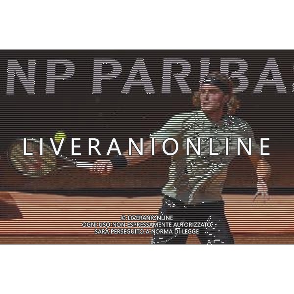Stefanos Tsitsipas (GRE) -INTERNAZIONALI BNL d\'ITALIA - Torneo Tennis Foro Italico Roma 14.05.2022 - Semifinale Maschile - Tsitsipas vs Zverev ©Corradetti/LMedia / AGENZIA ALDO LIVERANI SAS