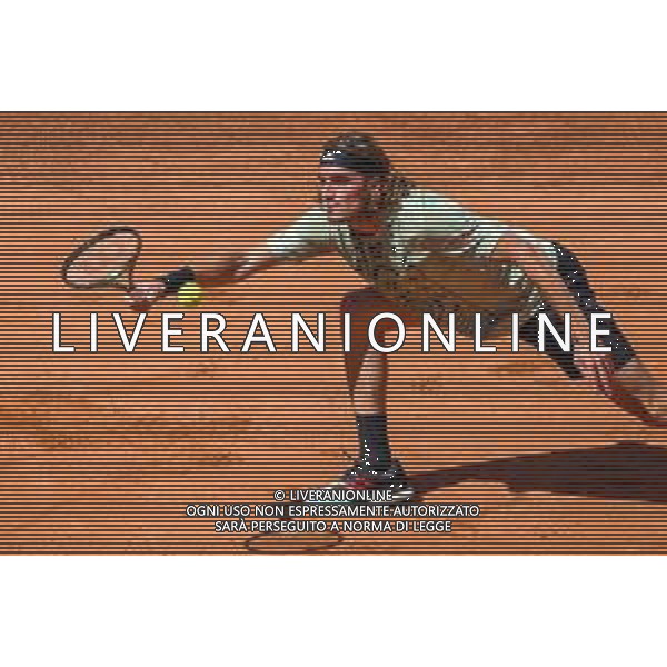 Stefanos Tsitsipas (GRE) -INTERNAZIONALI BNL d\'ITALIA - Torneo Tennis Foro Italico Roma 14.05.2022 - Semifinale Maschile - Tsitsipas vs Zverev ©Corradetti/LMedia / AGENZIA ALDO LIVERANI SAS