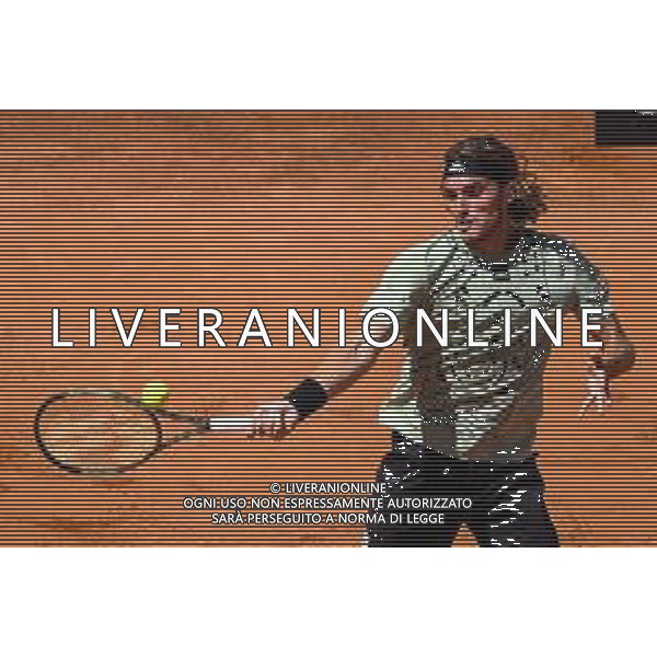 Stefanos Tsitsipas (GRE) -INTERNAZIONALI BNL d\'ITALIA - Torneo Tennis Foro Italico Roma 14.05.2022 - Semifinale Maschile - Tsitsipas vs Zverev ©Corradetti/LMedia / AGENZIA ALDO LIVERANI SAS