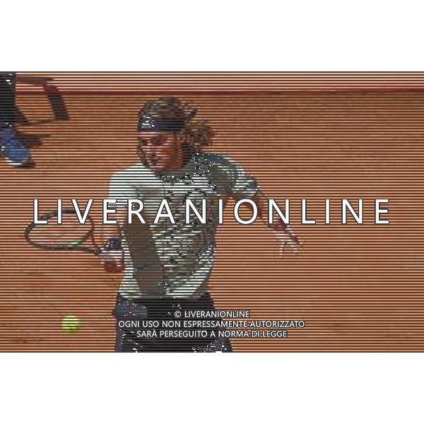 Stefanos Tsitsipas (GRE) -INTERNAZIONALI BNL d\'ITALIA - Torneo Tennis Foro Italico Roma 14.05.2022 - Semifinale Maschile - Tsitsipas vs Zverev ©Corradetti/LMedia / AGENZIA ALDO LIVERANI SAS