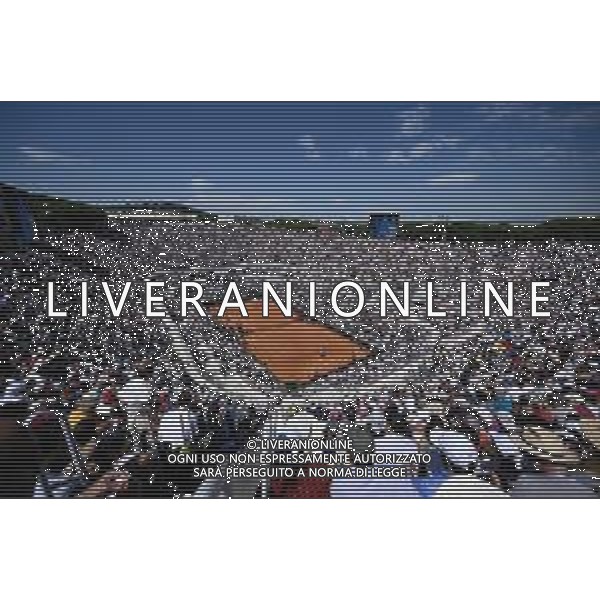 The central court -INTERNAZIONALI BNL d\'ITALIA - Torneo Tennis Foro Italico Roma 14.05.2022 - Semifinale Maschile - Tsitsipas vs Zverev ©Corradetti/LMedia / AGENZIA ALDO LIVERANI SAS