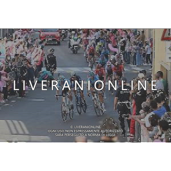 14-05-2022 Giro D\'italia; Tappa 08 Napoli - Napoli; 2022, Eolo - Kometa; Rivi, Samuele; Maestri, Mirco; Monte Di Procida; ©SIROTTI/AGENZIA ALDO LIVERANI SAS