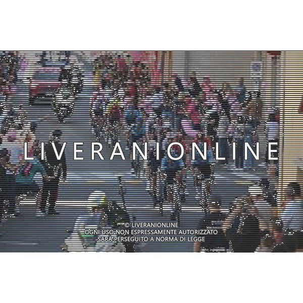 14-05-2022 Giro D\'italia; Tappa 08 Napoli - Napoli; 2022, Eolo - Kometa; Rivi, Samuele; Maestri, Mirco; Monte Di Procida; ©SIROTTI/AGENZIA ALDO LIVERANI SAS