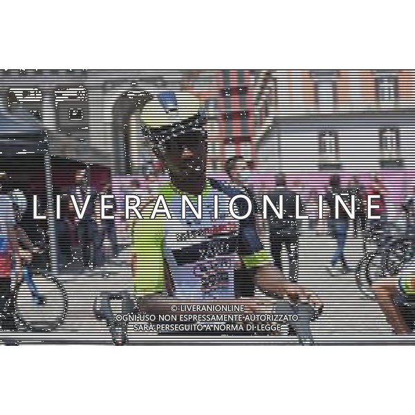 14-05-2022 Giro D\'italia; Tappa 08 Napoli - Napoli; 2022, Intermarche - Wanty Gobert; Gyrmai Hailu, Biniam; Napoli - Piazza Del Plebiscito; ©SIROTTI/AGENZIA ALDO LIVERANI SAS