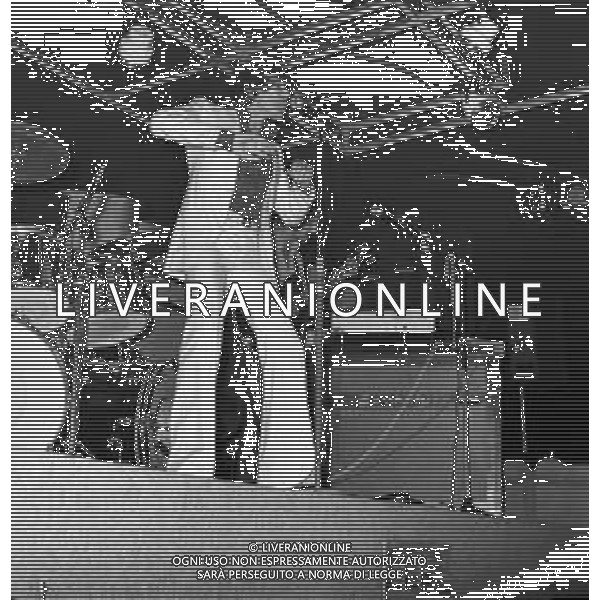RETROSPETTIVA DEL CANTANTE MAL (pseudonimo di Paul Bradley Couling) NELLA FOTO MENTRE SI ESIBISCE ALLA BUSSOLA DI VIAREGGIO NELL\'AGOSTO DEL 1975 ©Archivio Giovanni Liverani/AGENZIA ALDO LIVERANI SAS