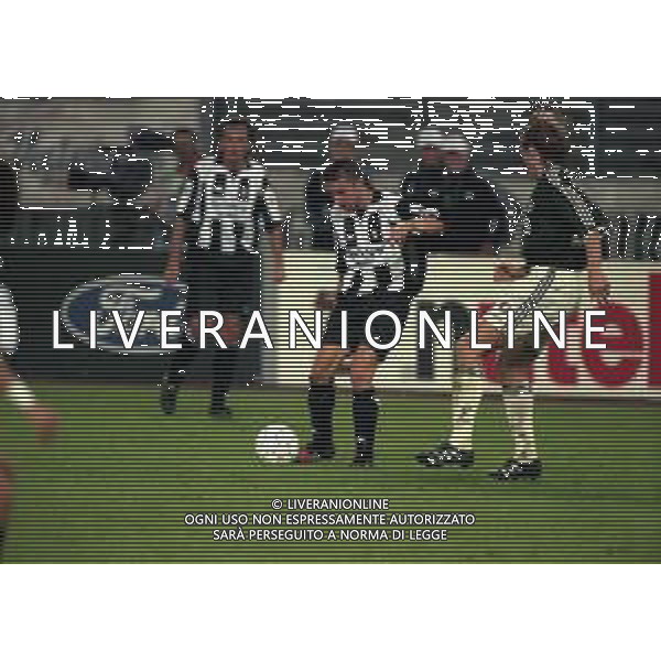 17-09-1997 TORINO COOPPA CAMPIONI JUVENTUS -FEYENOORD 5-1 NELLA FOTO ALESSANDRO DEL PIERO AG ALDO LIVERANI SAS