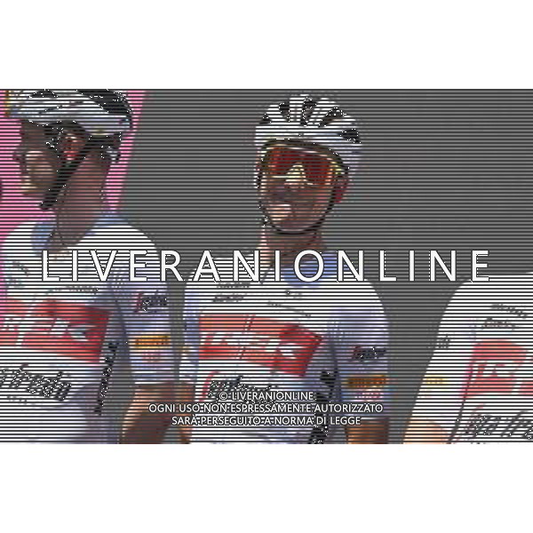 15-05-2022 Giro D\'italia; Tappa 09 Isernia - Monte Blockhaus; 2022, Trek - Segafredo; Ciccone, Giulio; Isernia; ©SIROTTI / AGENZIA ALDO LIVERANI SAS