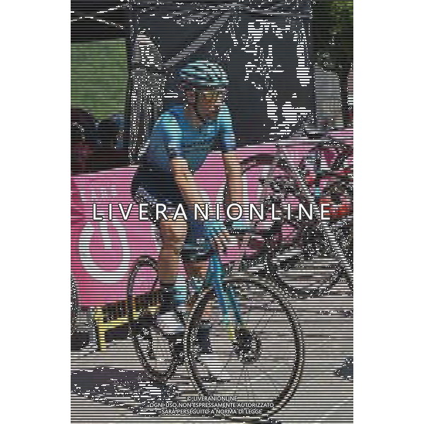 15-05-2022 Giro D\'italia; Tappa 09 Isernia - Monte Blockhaus; 2022, Astana - Qazaqstan; Nibali, Vincenzo; Isernia; ©SIROTTI / AGENZIA ALDO LIVERANI SAS