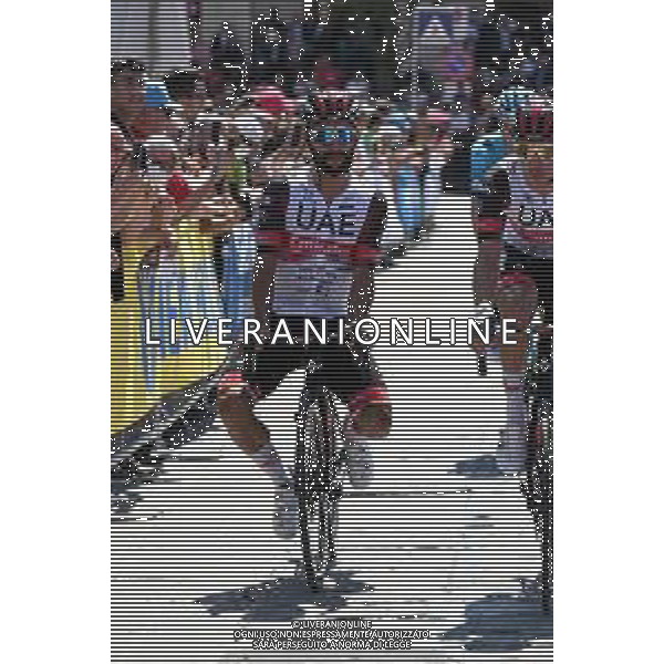 15-05-2022 Giro D\'italia; Tappa 09 Isernia - Monte Blockhaus; 2022, Uae Emirates; Gaviria Rendon, Fernando; Isernia; ©SIROTTI / AGENZIA ALDO LIVERANI SAS