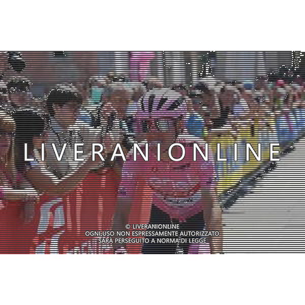 15-05-2022 Giro D\'italia; Tappa 09 Isernia - Monte Blockhaus; 2022, Trek - Segafredo; Lopez, Juan Pedro; Isernia; ©SIROTTI / AGENZIA ALDO LIVERANI SAS