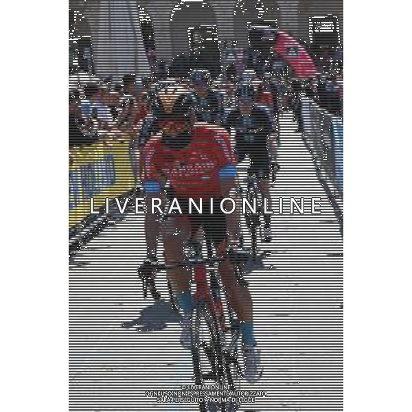 15-05-2022 Giro D\'italia; Tappa 09 Isernia - Monte Blockhaus; 2022, Bahrain - Victorious; Landa Meana, Mikel; Isernia;©SIROTTI / AGENZIA ALDO LIVERANI SAS