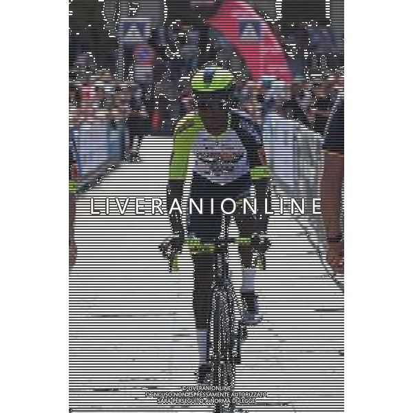 15-05-2022 Giro D\'italia; Tappa 09 Isernia - Monte Blockhaus; 2022, Intermarche - Wanty Gobert; Gyrmai Hailu, Biniam; Isernia; ©SIROTTI / AGENZIA ALDO LIVERANI SAS