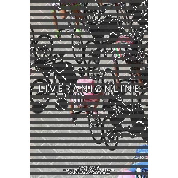 15-05-2022 Giro D\'italia; Tappa 09 Isernia - Monte Blockhaus; 2022, Trek - Segafredo; Lopez, Juan Pedro; Isernia; ©SIROTTI / AGENZIA ALDO LIVERANI SAS