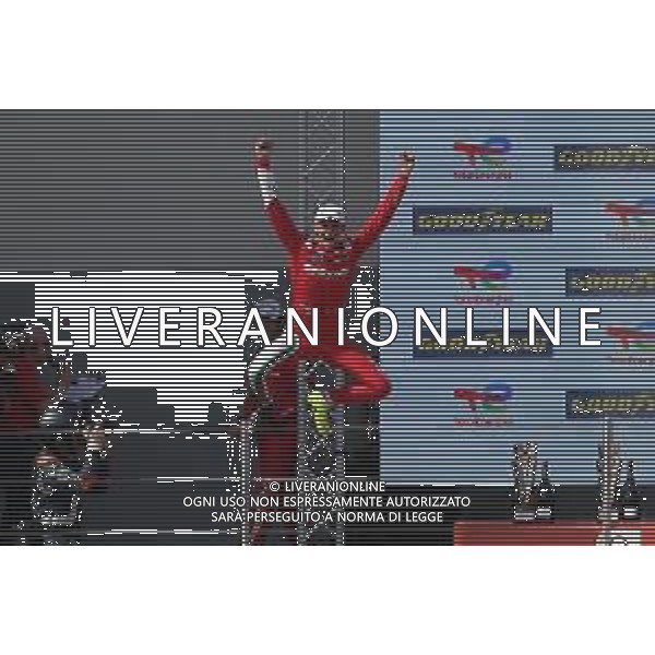 IMOLA 15 05 2022 AUTODROMO ENZO E DINO FERRARI L\'EUROPEAN LE MANS SERIES (ELMS) CON LA 4 ORE DI IMOLA NELLA FOTO LORENZO COLOMBO SCUDERIA PREMA VINCITORE A IMOLA - PODIO ©SANNA/ AGENZIA ALDO LIVERANI SAS