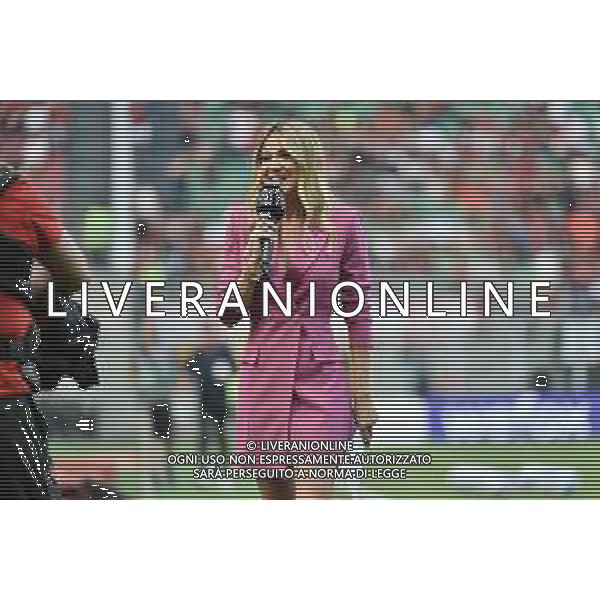 Diletta Leotta giornalista di DAZN Milan vs Atalanta Milano 15-05-2022 Stadio Giuseppe Meazza - San Siro Campionato Serie A TIM - 37a giornata foto Roberto Garavaglia/ag. Aldo Liverani sas/ AGENZIA ALDO LIVERANI SAS