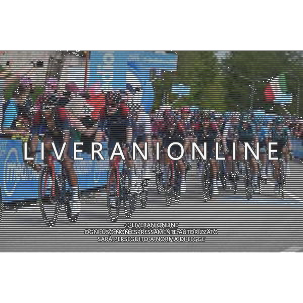 15-05-2022 Giro D\'italia; Tappa 09 Isernia - Blockhaus; 2022, Ineos - Grenadiers; Narvaez, Jhonnatan; Sivakov, Pavel; Passo Lanciano; ©SIROTTI/ AGENZIA ALDO LIVERANI SAS